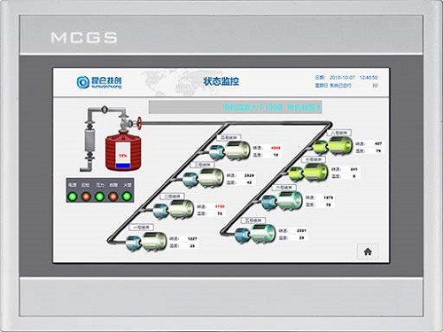 MCGS TPC7022Ni человеко-машинный интерфейс памяти 128M