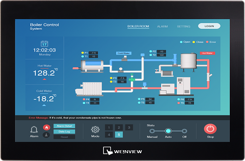 Интерфейс WEINVIEW cMT2167X (cMT3160X) Твердость 7H