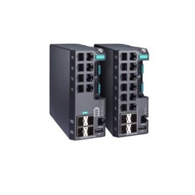 MOXA переключатель EDS-G4012-8P-4QGS-LVB уровень IP40