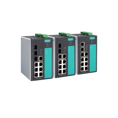 MOXA Промышленный коммутатор Ethernet EDS-510A-3GT-T уровень защиты IP30