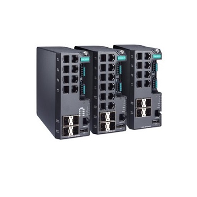 MOXA Ethernet коммутатор EDS-4012-4GC-HV 1 A@24 VDC