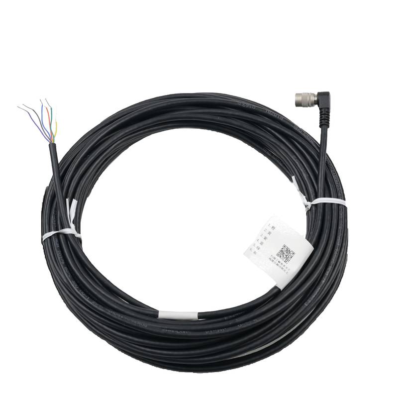 Угловой кабель питания камеры HIKROBOT MV-ACP-H6p(left)-open-ST-3m