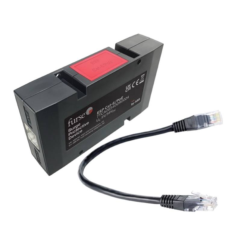 Устройство защиты от импульсных перенапряжений ABB Furse ESP MC Ethernet, PoE Cat6 RJ45